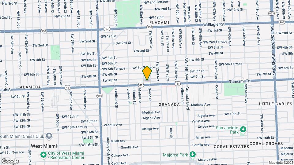 5271 SW 8th St Map and Location Details