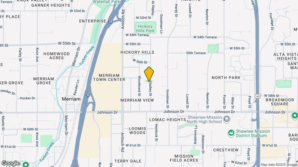 5710 Hadley St Map and Location Details