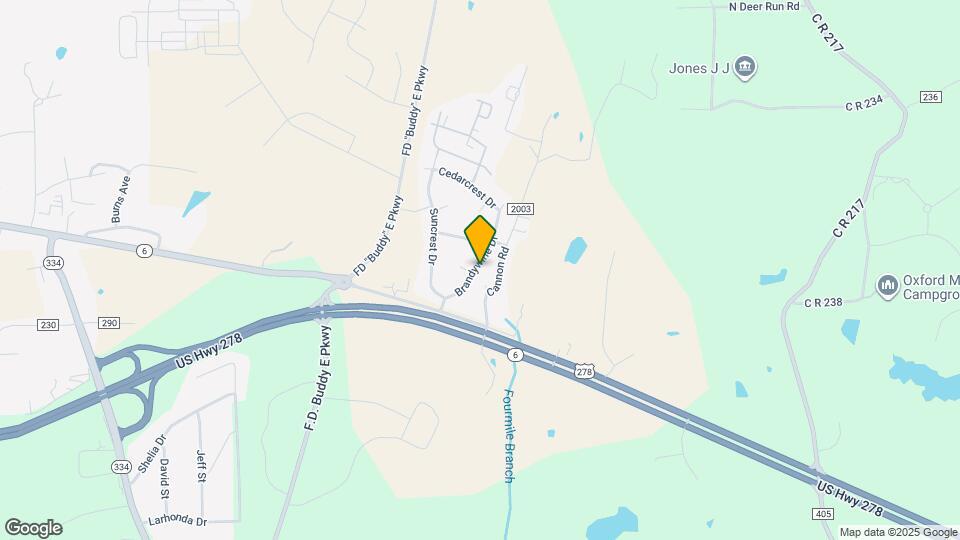 2014 Brandywine Dr Map and Location Details