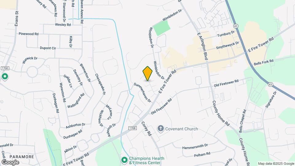 2004 Tower Pl Map and Location Details