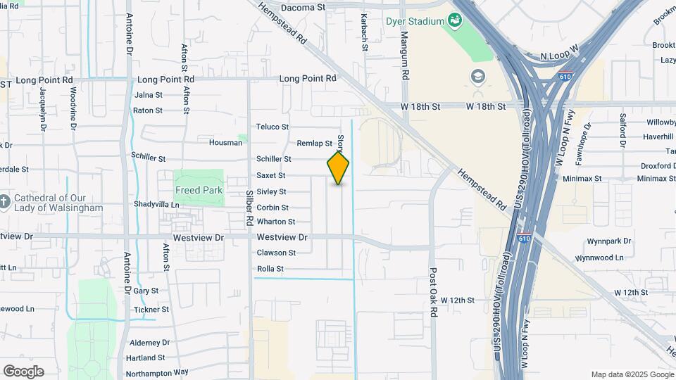 1511 Story St Map and Location Details