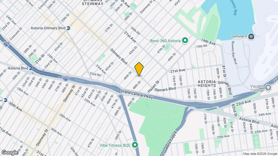 47-14 Ditmars Blvd Map and Location Details