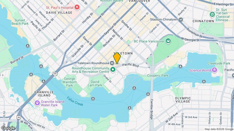1177 Pacific Blvd Map and Location Details