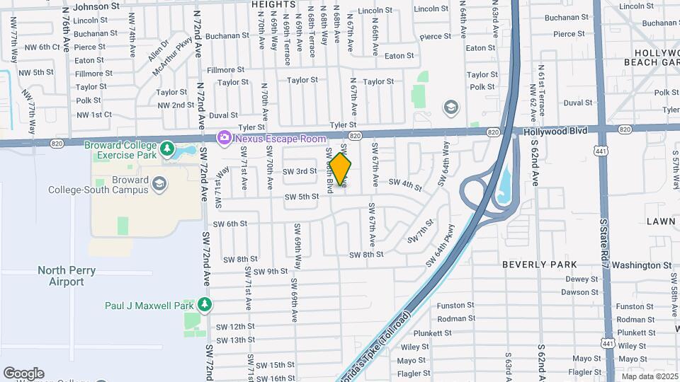 408 SW 68th Ave Map and Location Details