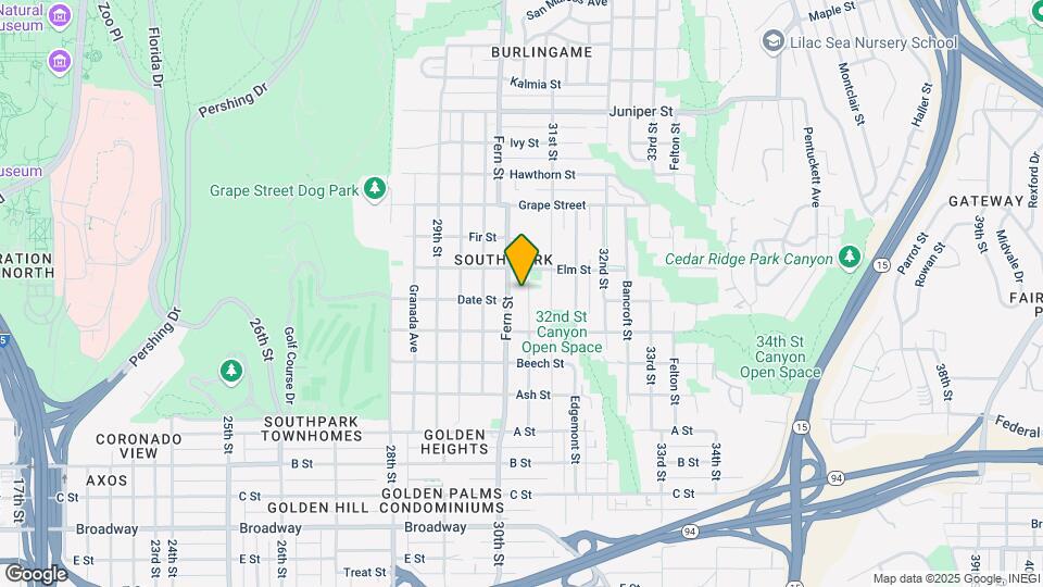 1704 Grove St Map and Location Details
