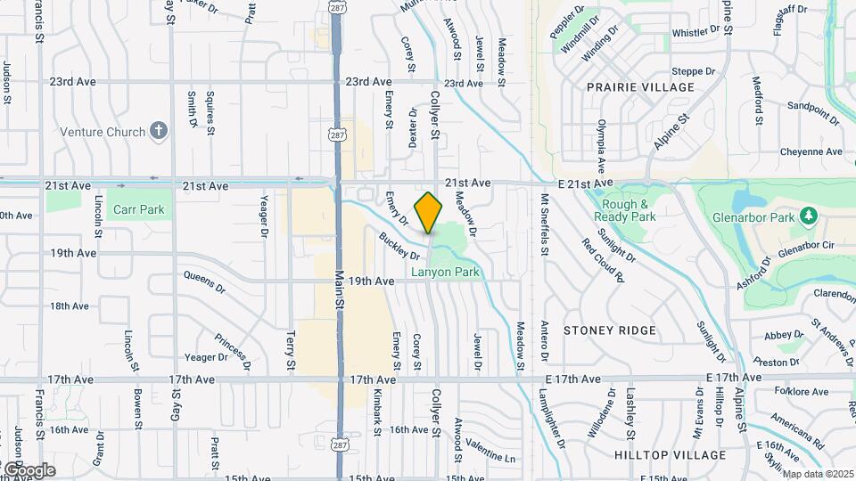 303 Emery Dr Map and Location Details