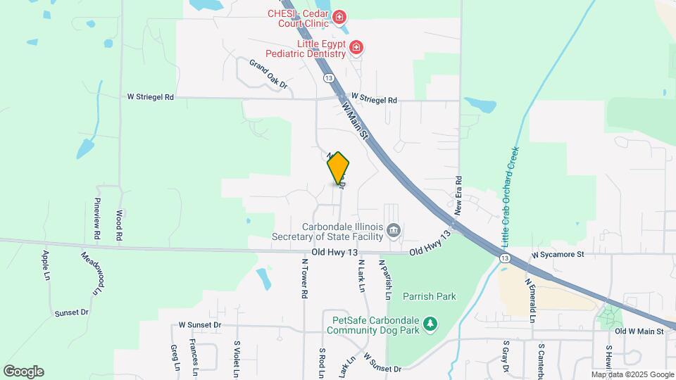 510 N Beadle Dr Map and Location Details