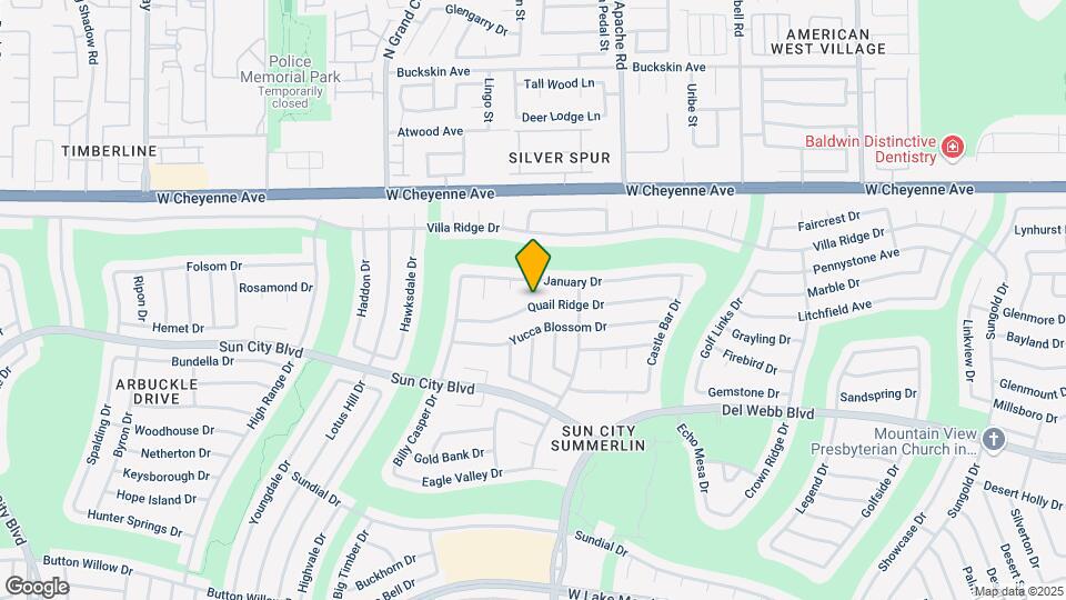 9436 Quail Ridge Dr Map and Location Details
