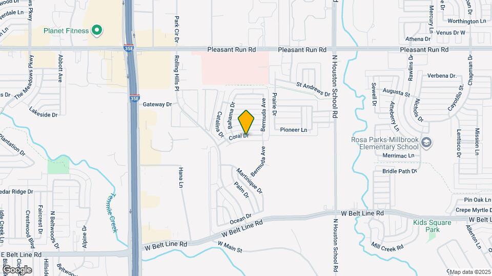 2830 Coral Dr Map and Location Details
