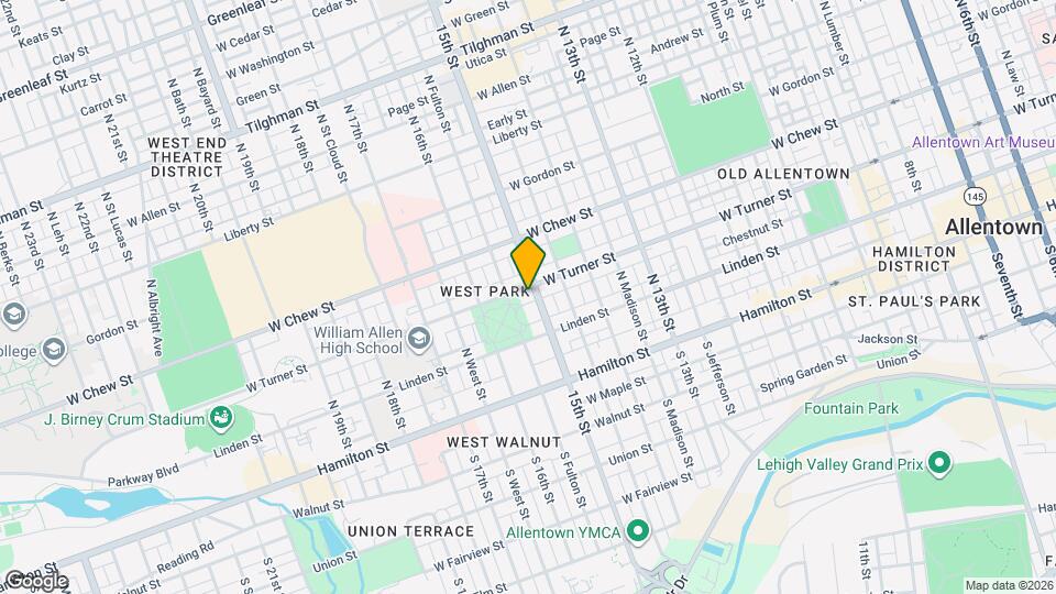 1508 W Turner St, Unit 4 Mapa y Detalles de la Ubicación