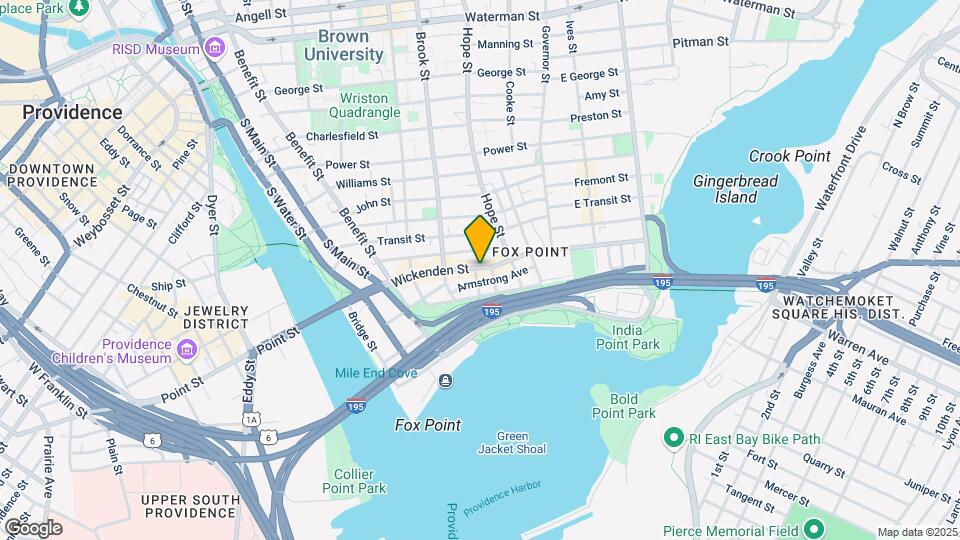 323-329 Wickenden St Mapa y Detalles de la Ubicación
