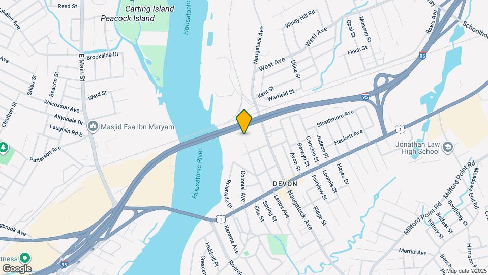 107 Waverly Ave Map and Location Details