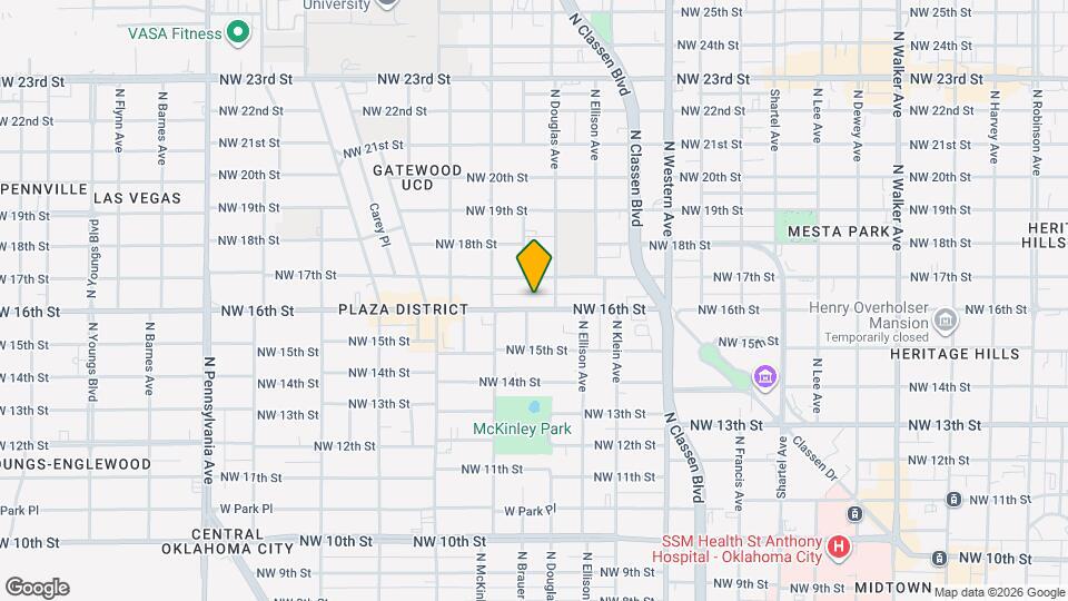 1417 NW 16th St Map and Location Details