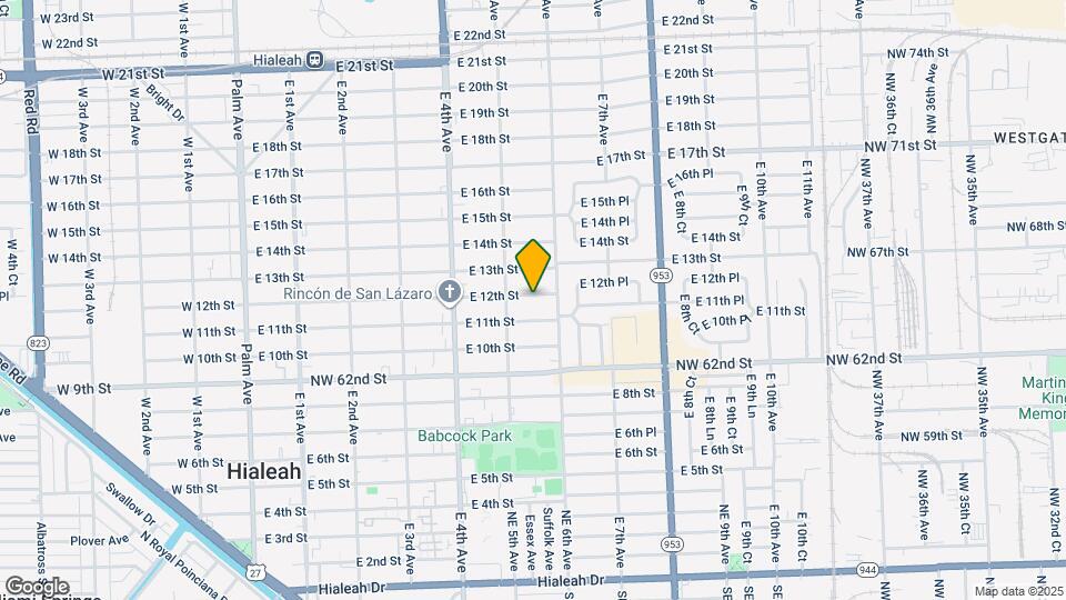 556 E 12th St Map and Location Details