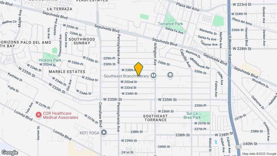 2270 231st St Map and Location Details