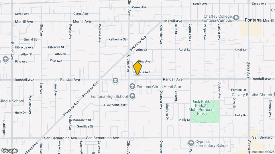 16158 Randall Ave Map and Location Details