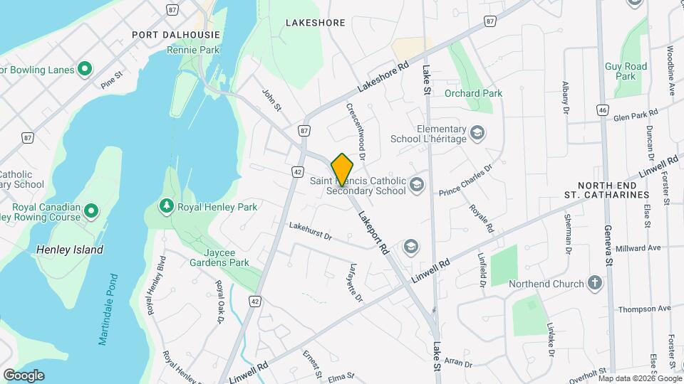 154 Lakeport Rd Map and Location Details