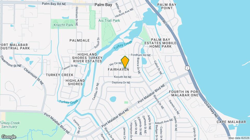 1149 Scyphers St NE Map and Location Details