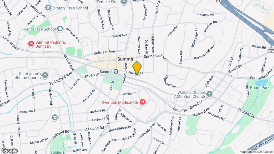 54 Franklin Pl Map and Location Details