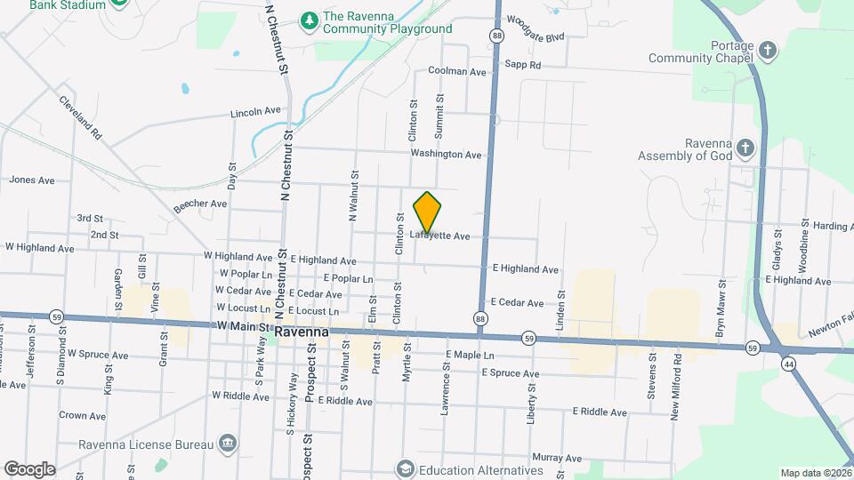 510 Lafayette Ave Map and Location Details