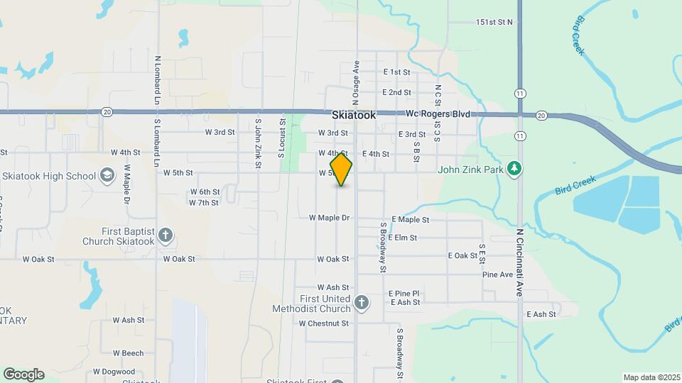 419 S Javine St Map and Location Details