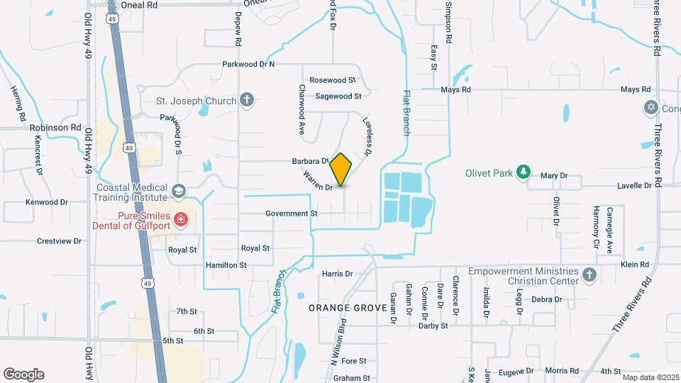 15065 Warren Dr Mapa y Detalles de la Ubicación