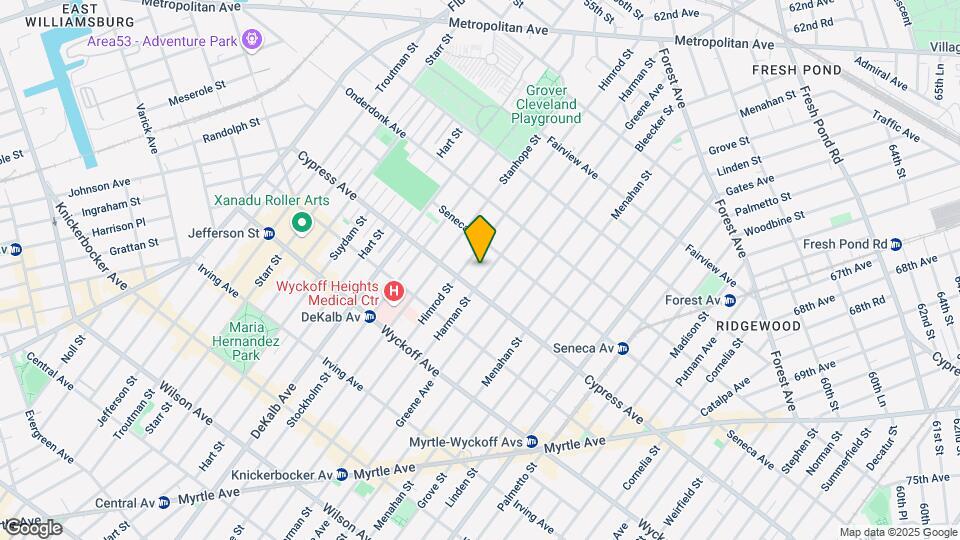 1725 Harmon St Mapa y Detalles de la Ubicación