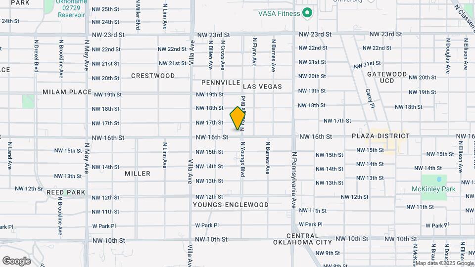 2305 NW 16th St Map and Location Details