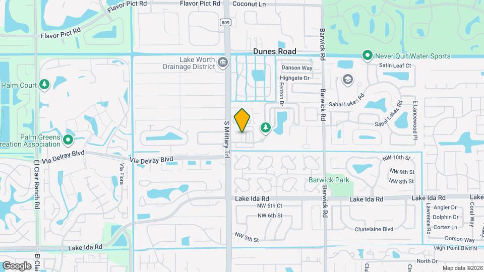 1418 W Wickham Cir Map and Location Details