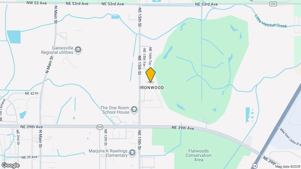 4304 NE 17th Ter Map and Location Details