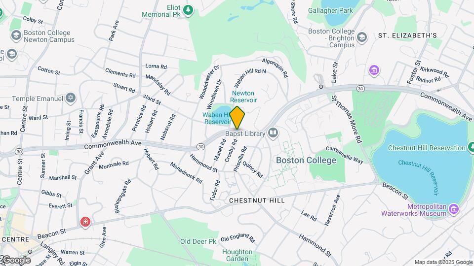 214 Commonwealth Ave, Unit 1 Map and Location Details