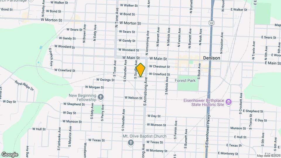 819 W Owings St Map and Location Details