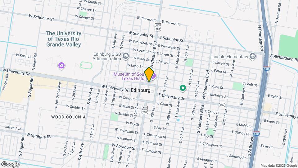 15 E McIntyre St Map and Location Details