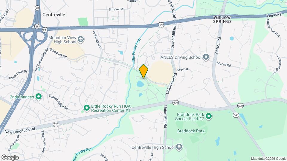 5854 Orchard Hill Ct Mapa y Detalles de la Ubicación