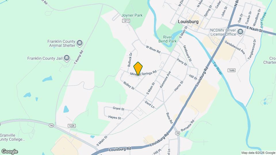 118 Mineral Springs Rd Map and Location Details