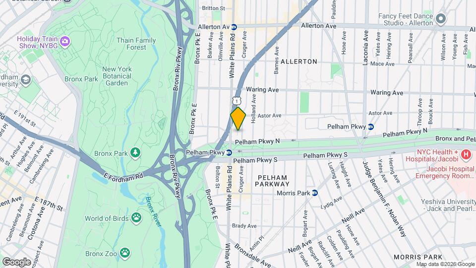 2235 Cruger Ave, Unit Apt 2D Map and Location Details