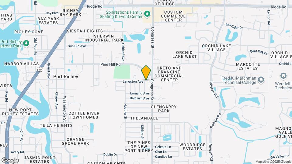 6429 Langston Ave Mapa y Detalles de la Ubicación