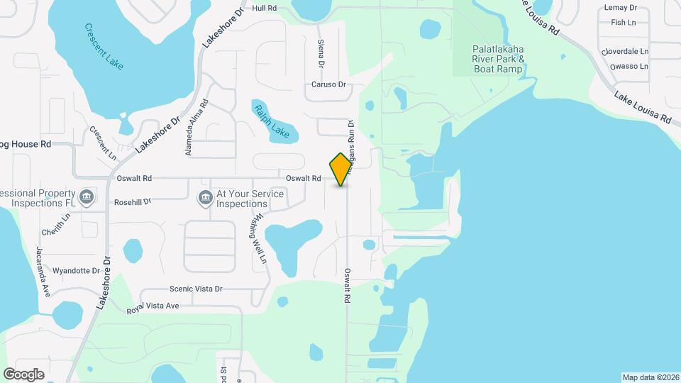 11734 Oswalt Rd Map and Location Details