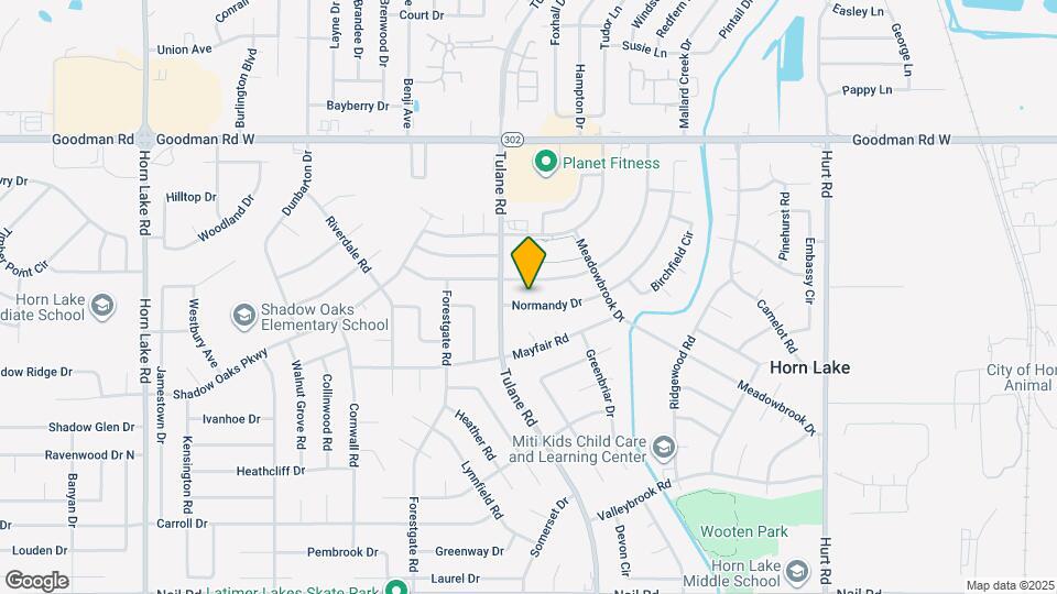 3120 Normandy Dr Map and Location Details