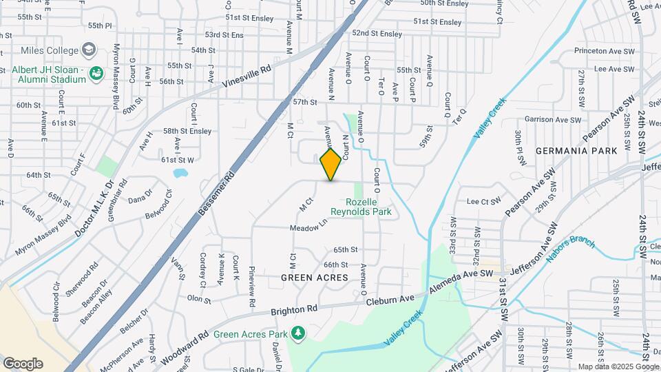 1341 Pineview Rd Map and Location Details