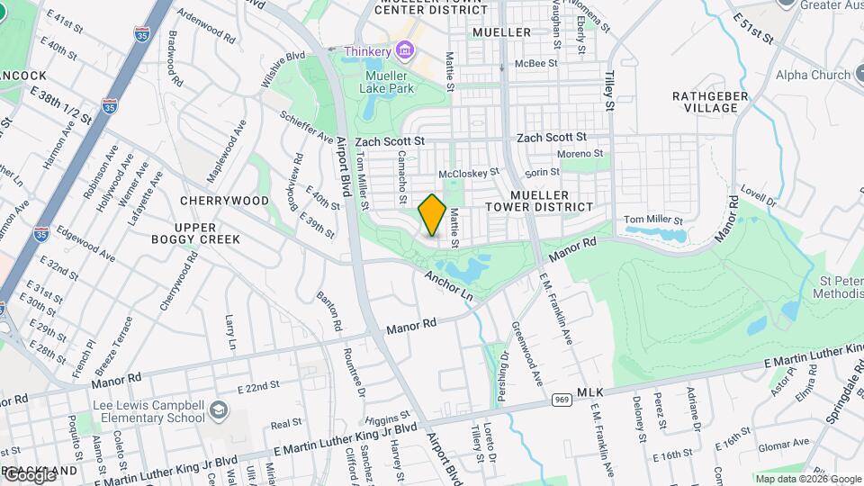 2516 Tom Miller St Map and Location Details