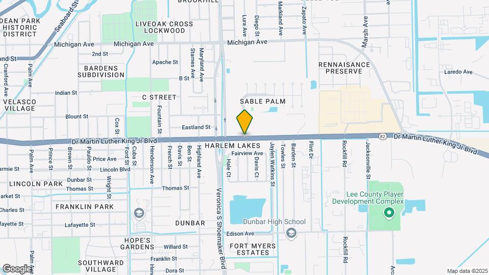 Sabal Palm Apartments Map and Location Details