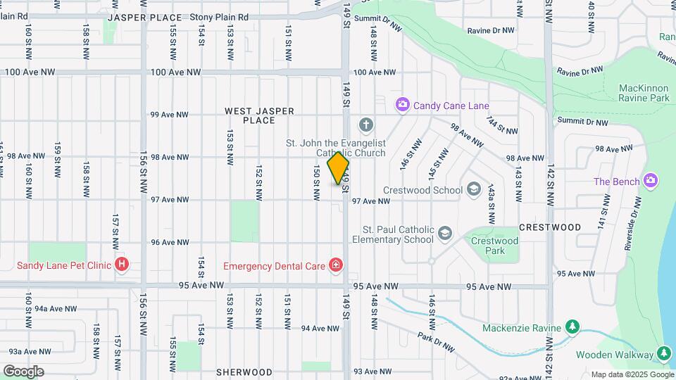 9712 149th St NW Map and Location Details