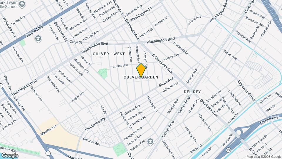 4276 Kenyon Ave Map and Location Details