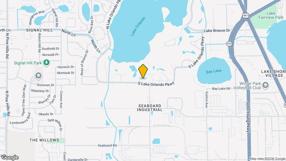 4231 S Lake Orlando Pkwy Map and Location Details