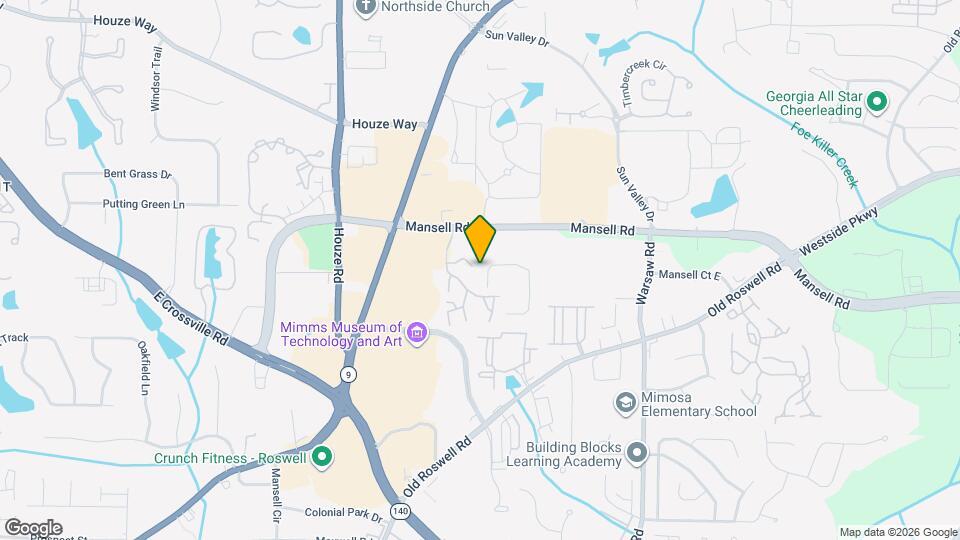 267 Roswell Commons Cir Map and Location Details