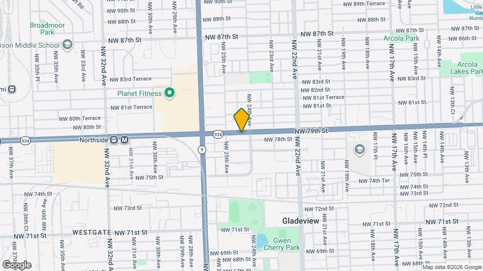 2416 NW 79th St Map and Location Details