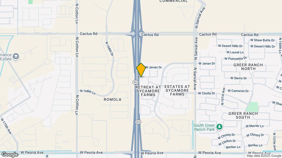 16671 W Sierra St Map and Location Details