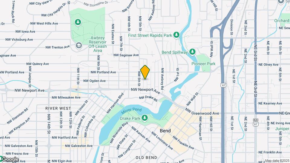 1445 NW 4th St Map and Location Details