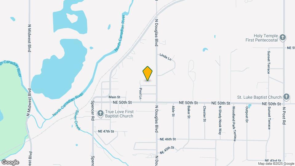 8929 NE 52nd St Map and Location Details